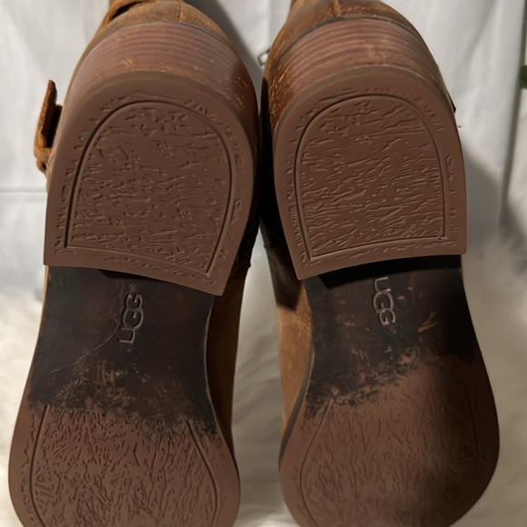 UGG Lula Mae Leather Boots - Picture 5 of 7